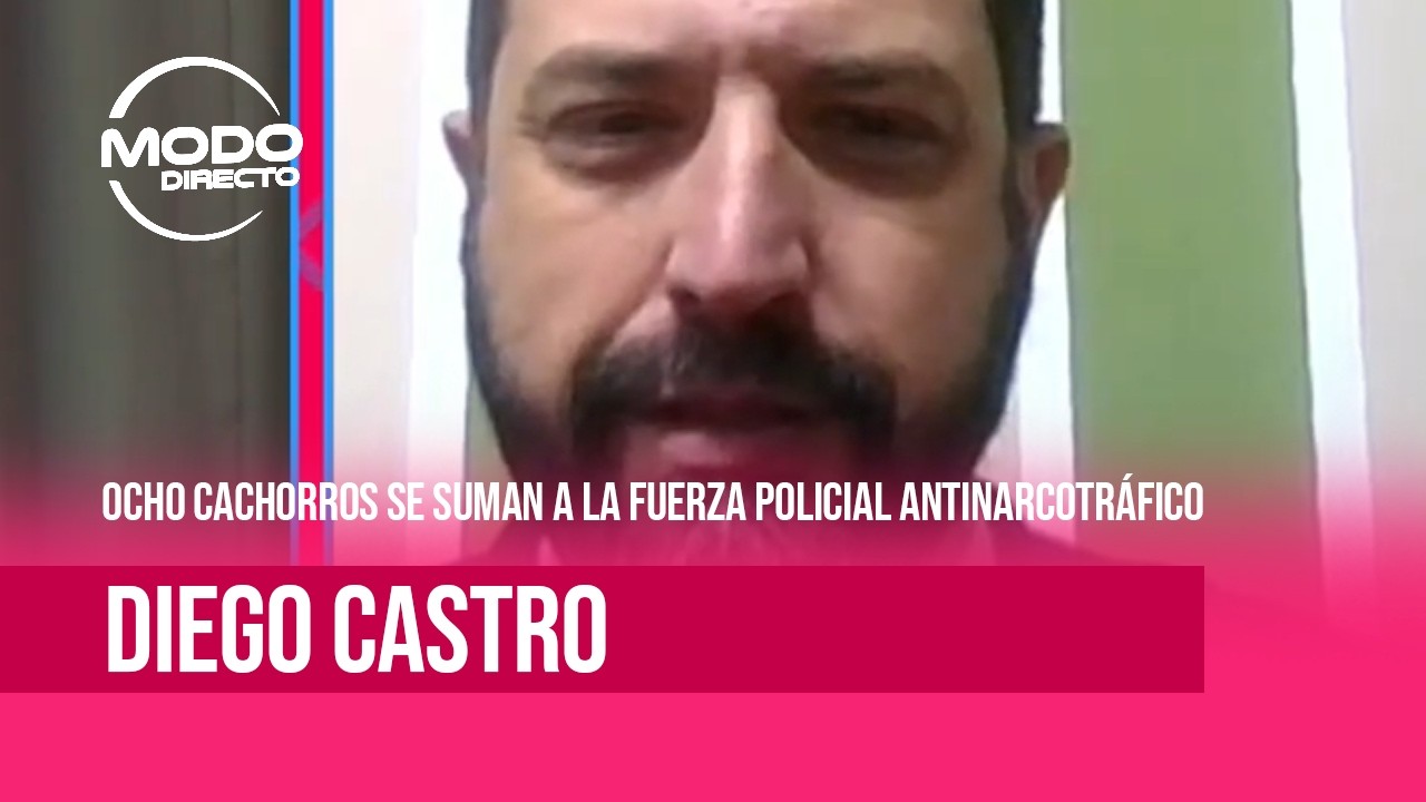 Modo Directo | Ocho cachorros se suman a la Fuerza Policial Antinarcotráfico - Diego Castro
