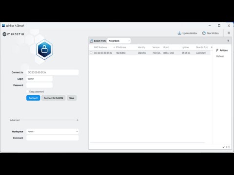 MikroTik Winbox 4: A Modern, Simple and Fast RouterOS 7 GUI