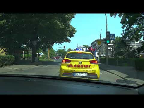 Departure from WORD Wrocław examination route