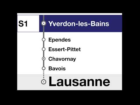 annonces CFF - S1 Grandson – Lausanne