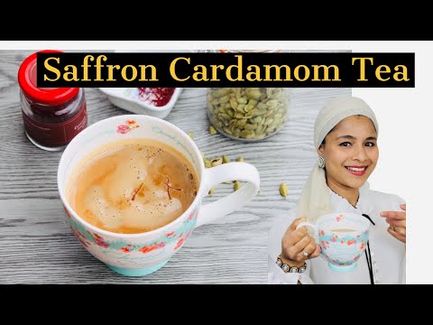 Saffron Cardamom Tea- Rich & Elegant Chai Recipe- Indian Tea