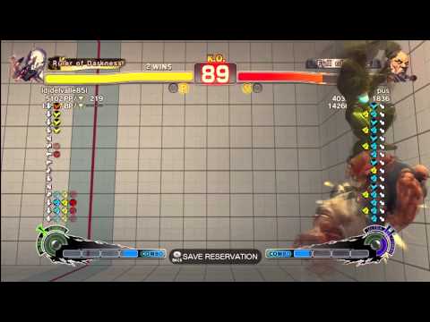 Idjdelvalle85I [Seth] vs BilledPlatypus [Gouken] SSF4 Arcade Edition