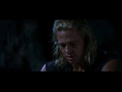 Achilles weeps over Hector's body -"Will meet again soon my brother"