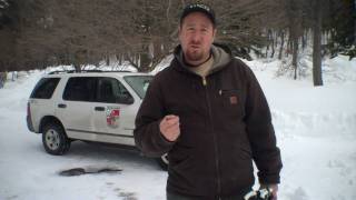 preview picture of video 'Snowshoeing at Herrington Manor State Park'