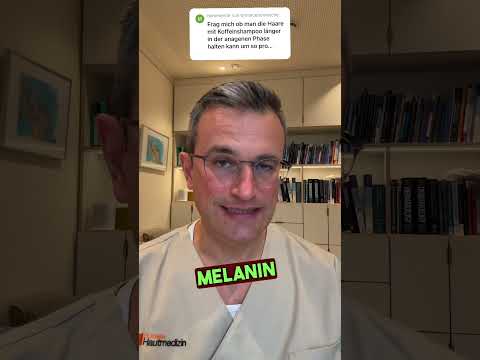 Koffein ☕🌟 für dunklere Haare und gegen Haarausfall? #alopecia