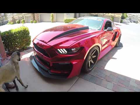 Installing wide body on Manny's 2015 mustang