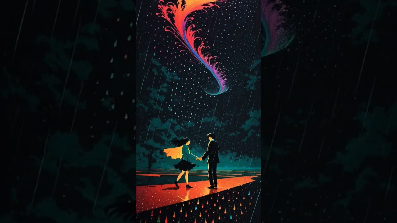 Dancing Rainfall using KAIBER AI