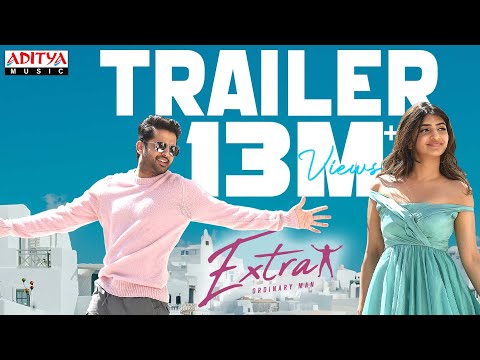 Extra - Ordinary Man Trailer | Nithiin, Sreeleela | Vakkantham Vamsi | Harris Jayaraj