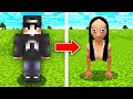 Morphing Into MOMO To Prank My Friends in Minecraft!