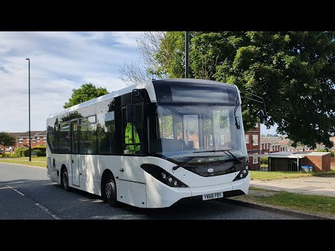 Last Day Of Contract: Journey on Route 81 | YW68PBY - Gateshead Central: ADL E20D/ADL Enviro 200MMC