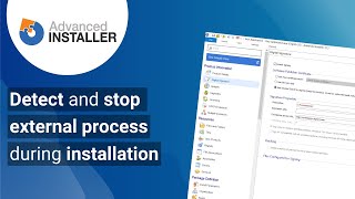 Detect and stop external process during installation