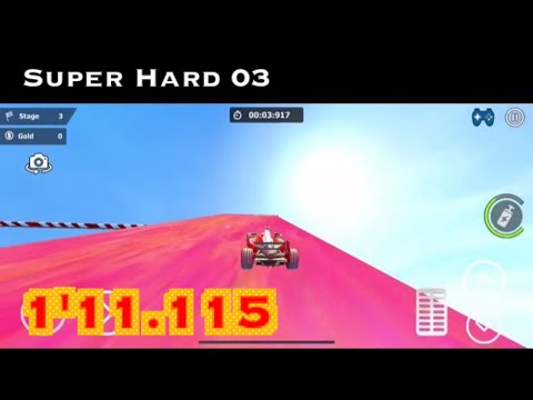 Car Stunts 3D Super Hard Stage 03 1'11.115
