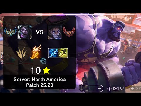 Dr. Mundo Jungle vs Sylas - NA Challenger - Patch 25.20