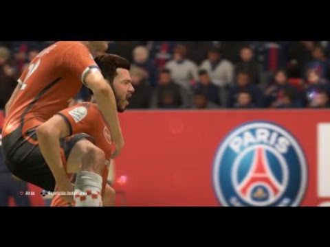 Gol de Jimmy Cabot Paris Saint-Germain 5 FC Lorient 1 Copa de Francia Ronda 2 FIFA 19