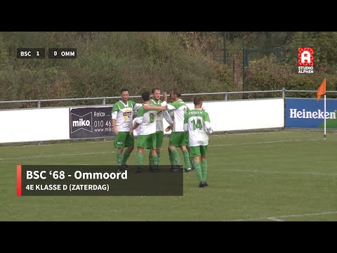Samenvatting BSC '68 - Ommoord (zaterdag 25 september)