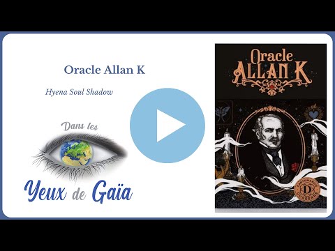 ?Oracle Allan K - Hyena Soul Shadow - Guidance, Intuition | Dans les Yeux de Gaïa