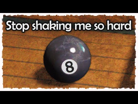Letting a cursed Magic 8 Ball guide me through the wasteland