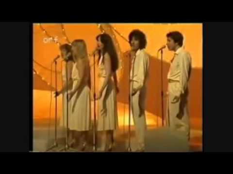 Eurovision 1981 "Humanahum" Jean GABILOU, chef d'orchestre David SPRINFIELD