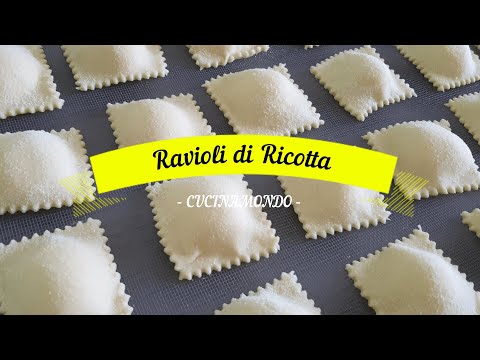 Ravioli di Ricotta-facilissimi da preparare