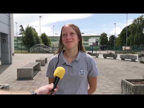 Naja Poje Mihelič, napadalka ŽNK Radomlje Medex, po tekmi z ŽNK Doxakey