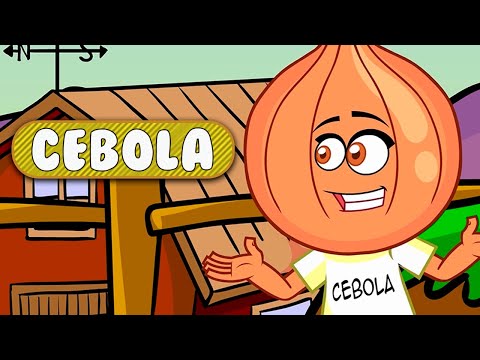 CEBOLA (8 AMIGOS VÃO À HORTA) - Vida Saudável Para Crianças | Josué de Castro e Cleiton Schaefer