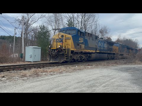 A day of Railfanning around Massachusetts including a M426 chase [1-15-22]