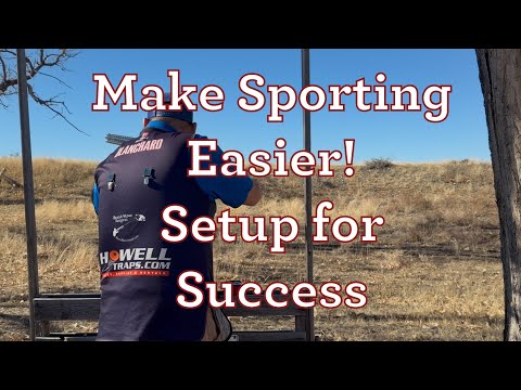 How to Setup for Sporting Clays | Shotgun Shooting Made easier!