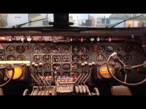 American Airlines Douglas DC-7 Cockpit