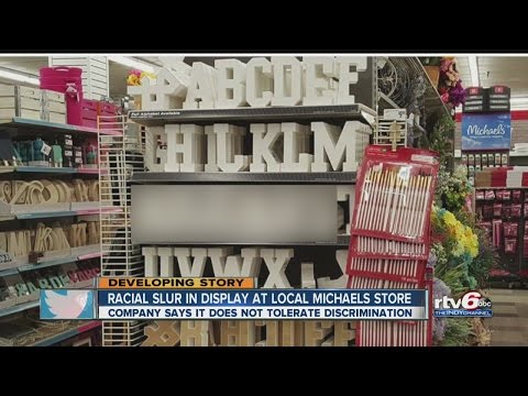 Customers angry after Facebook post shows racist display at Michaels