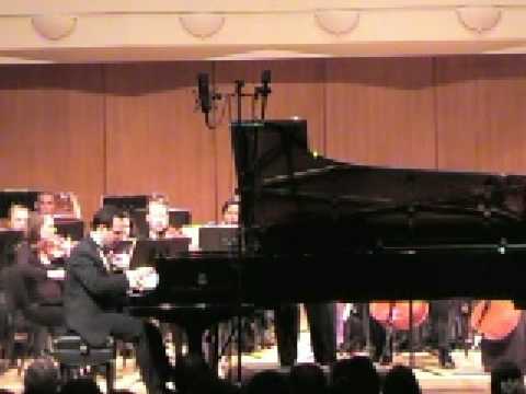 Aldo Ragone - Saint-Saëns Piano Concerto n. 5 Op. 103 2nd mvt.  Second Half