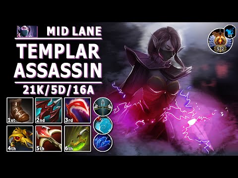 Templar Assassin Mid Lane | 7.31b | Pos 2 TA Guide | Dota 2 Immortal Gameplay