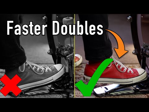 Double Stroke On The Bass Drum - Tap Slide Technique