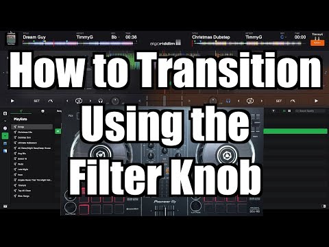 DJay Pro 2 Tutorial: How to Transition Using the Filter Knob – TimmyG