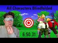 Blindfolded Melee Break The Targets All Characters In 6 50 31 Segmented WR
