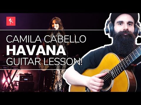 🎸Havana Guitar Lesson - How To Play Havana by Camila Cabello feat  Young Thug