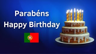 Parabéns  Happy Birthday in European Portuguese -
