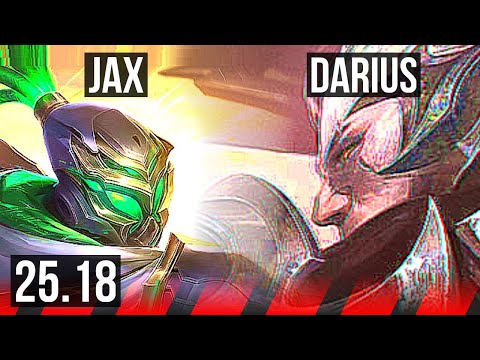 JAX vs DARIUS (TOP) | 3/1/3 | KR Challenger | 25.18