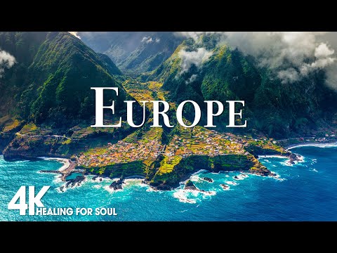 Europe 4K - Scenic Relaxation Film with Calming Cinematic Music - Amazing Nature