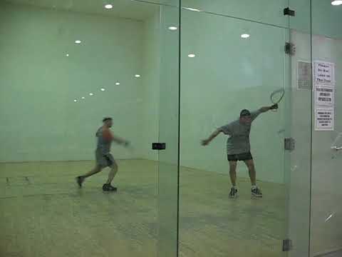 Only Court in Iraq - Racquetball - Angel vs Mike 16