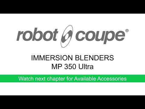 Robot Coupe MP350 14" Hand Immersion Mixer, Single Speed, 1 HP 8 image