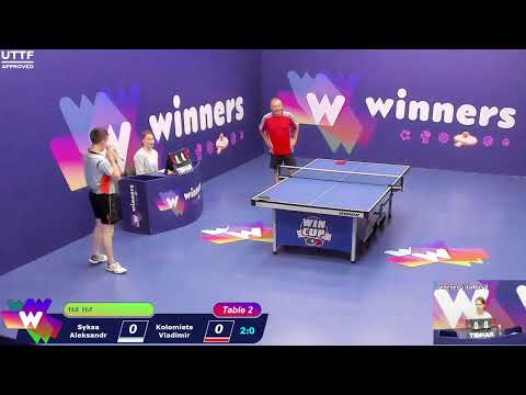 WINners CUP table 2  05.11 Syksa Aleksandr - Kolomiets Vladimir 13:45