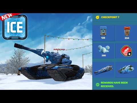 NEW Magnum ICE Skin UNLOCKED!❄️ | Snow Trap Mini-Game | Tanki Online