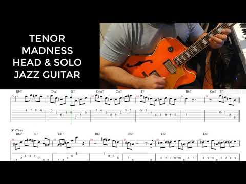 Tenor Madness Jazz Guitar & Transcription with TAB
