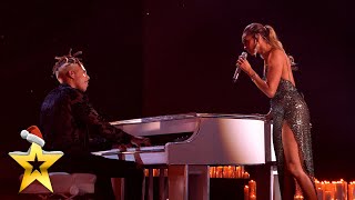Alesha and Tokio WOW with candlelit cover of &#39;Have Yourself A Merry Little Christmas&#39; | BGT: Xmas