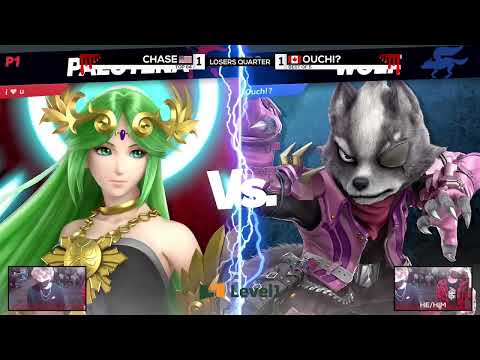 Chase (Palutena) vs Ouch!? (Wolf) - Ultimate Singles Top 64 - MAJOR UPSET