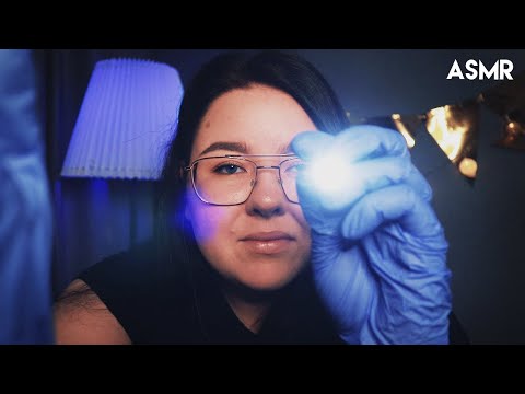 ASMR Snabb CRANIAL NERV EXAM - Roleplay