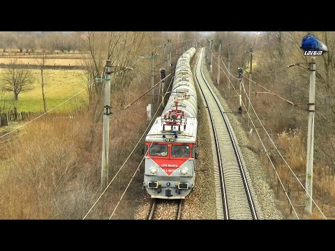 LE5100KW 40-0083-8 & Marfar CFR MARFĂ Tanker Train Spre/To Simeria - 30 January 2021