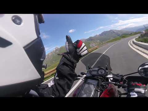 Crossing French/Italian Border. St Bernard Pass & Mont Blanc