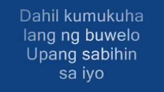 Mahal Kita Pero Di Mo Lang Alam lyrics