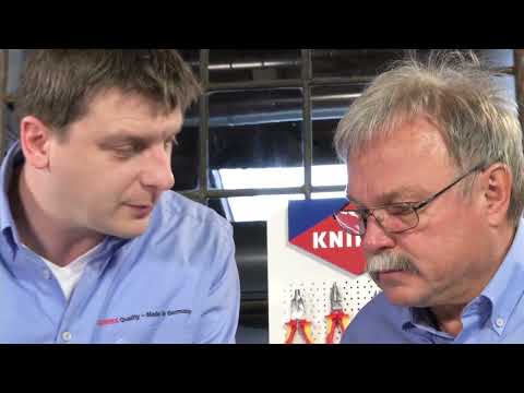 KNIPEX eCrimp Electromechanical Crimp System Pliers For exchangeable crimping dies video